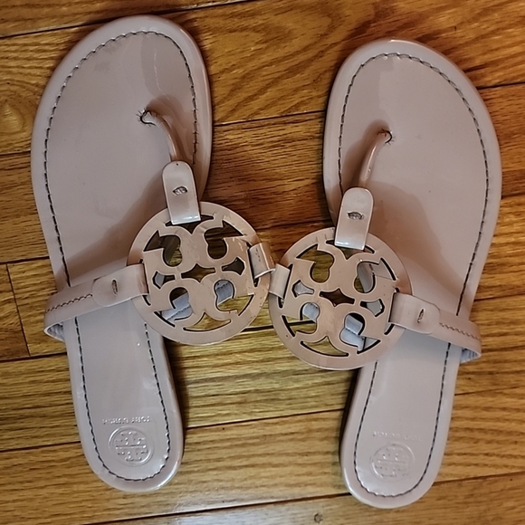 Tory Burch Miller Women's Tan Sandals - Picture 2 of 7